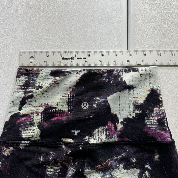 Lululemon Wunder Under Leggings Women’s 4 Kara Blossom Multi High Rise Pant - Picture 6 of 7